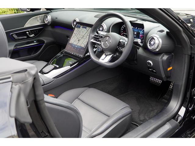ＳＬ ＳＬ４３　ブラックトップ　ブラックレザー　シートクーラー　Ｂｕｒｍｅｓｔｅｒ　ＨＵＤ　ＭＢＵＸ　ＡＭＧライドコントロールサス　２０ＡＷ　新車保証Ｒ７．１１（9枚目）