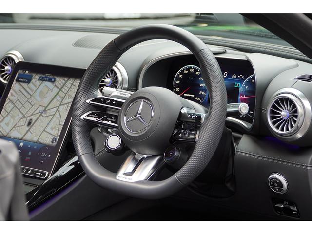 ＳＬ ＳＬ４３　ブラックトップ　ブラックレザー　シートクーラー　Ｂｕｒｍｅｓｔｅｒ　ＨＵＤ　ＭＢＵＸ　ＡＭＧライドコントロールサス　２０ＡＷ　新車保証Ｒ７．１１（10枚目）