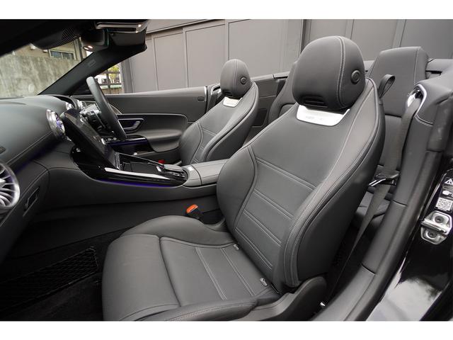 ＳＬ ＳＬ４３　ブラックトップ　ブラックレザー　シートクーラー　Ｂｕｒｍｅｓｔｅｒ　ＨＵＤ　ＭＢＵＸ　ＡＭＧライドコントロールサス　２０ＡＷ　新車保証Ｒ７．１１（13枚目）