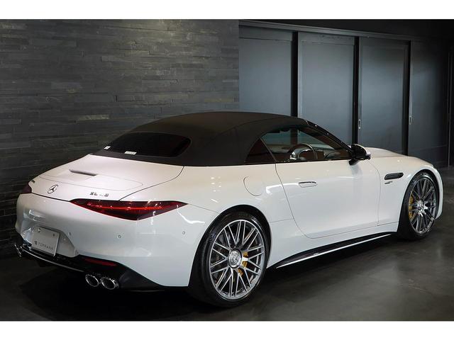 ＳＬ ＳＬ４３　ＳＬ４３　ＢＳＧ搭載モデル　オパリスホワイトＭ　ブラックレザー　ＯＰ２１インチＡＷ　Ｂｕｒｍｅｓｔｅｒ　ヘッドアップディスプレイ　１オーナー（2枚目）