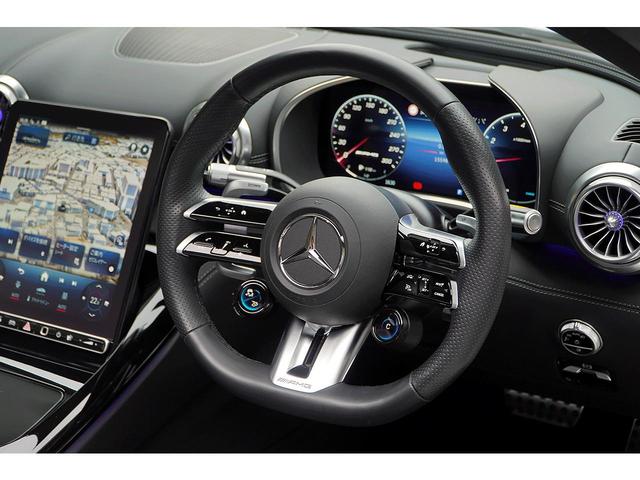 ＳＬ ＳＬ４３　ＳＬ４３　ＢＳＧ搭載モデル　オパリスホワイトＭ　ブラックレザー　ＯＰ２１インチＡＷ　Ｂｕｒｍｅｓｔｅｒ　ヘッドアップディスプレイ　１オーナー（10枚目）