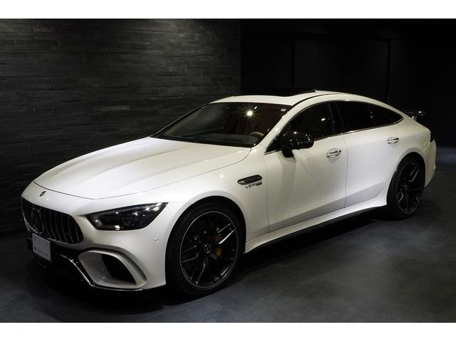 ＧＴ ４ドアクーペ ６３　Ｓ　４マチック＋　左ハンドル　１オーナー　ダイヤモンドホワイトＭ　ＡＭＧカーボン＆ＡＭＧパフォーマンスＰＫＧ　フルレザー仕様　Ｂｕｒｍｅｓｔｅｒ　ＳＲ（2枚目）