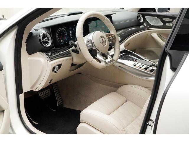 ＧＴ ４ドアクーペ ６３　Ｓ　４マチック＋　左ハンドル　１オーナー　ダイヤモンドホワイトＭ　ＡＭＧカーボン＆ＡＭＧパフォーマンスＰＫＧ　フルレザー仕様　Ｂｕｒｍｅｓｔｅｒ　ＳＲ（12枚目）