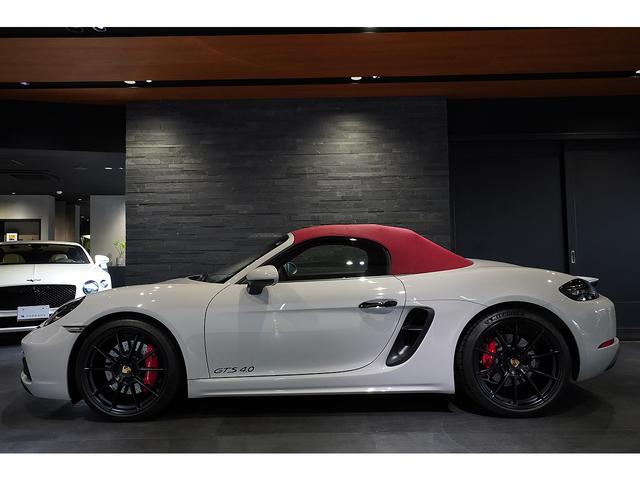 ７１８ボクスター ７１８ボクスターＧＴＳ　４．０　ＰＤＫ　ＳＰカラー／クレヨン　ＰＤＬＳ付きＬＥＤヘッドライト　ＡＣＣ　レーンチェンジアシスト　２０２５ｙモデル　１オーナー　左Ｈ　走行７００ｋｍ（6枚目）