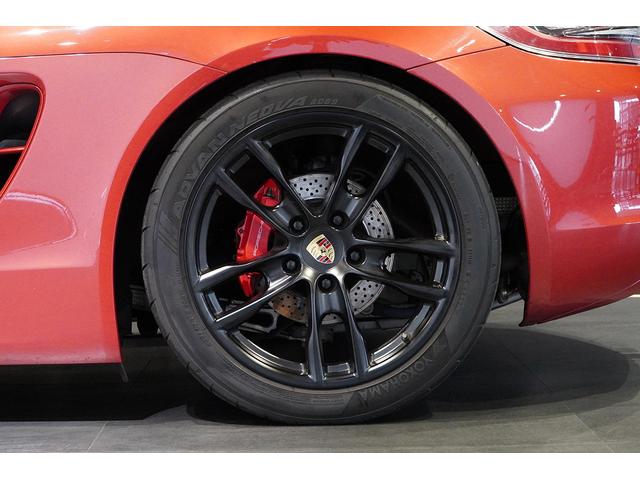 ボクスター ボクスターS S PDK 左ハンドル 希少色アマランスレッド スポーツクロノPKG パワークラフトマフラー ベージュインテリア ブラウン幌 MY2014 PDLS(8枚目)