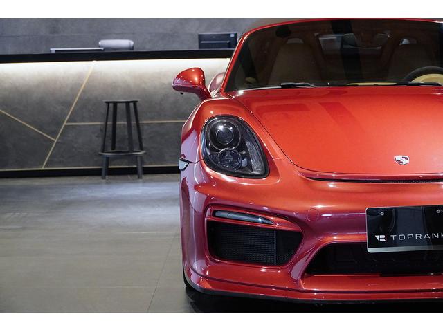 ボクスター ボクスターS S PDK 左ハンドル 希少色アマランスレッド スポーツクロノPKG パワークラフトマフラー ベージュインテリア ブラウン幌 MY2014 PDLS(26枚目)