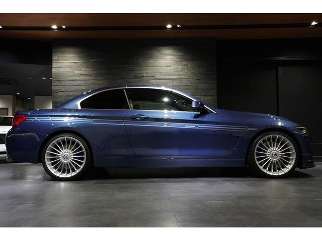 B4 Sビターボ カブリオ 左ハンドル アルピナブルー アイボリーインテリア ラヴァリナステアリング アダプティブクルーズ レイヤードサウンド(8枚目)