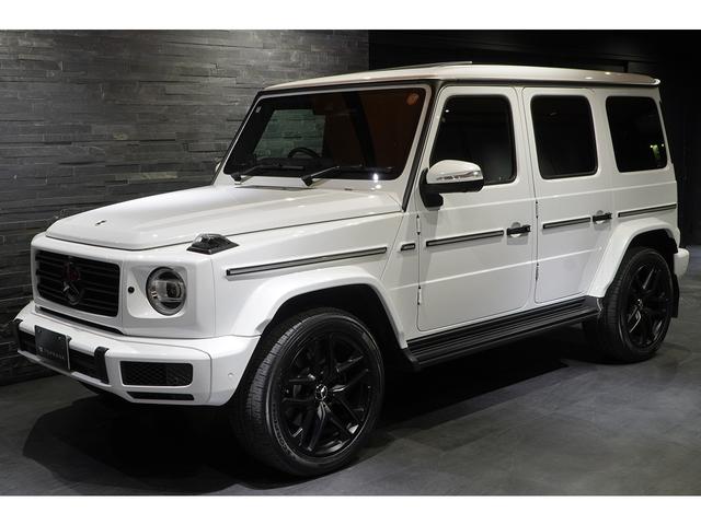 Gクラス G400d Gマヌファクトゥーアプログラム AMGライン ラグジュアリーPKG ナッパレザー Burmester マットブラック21AW(2枚目)