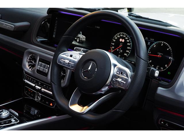 Gクラス G400d Gマヌファクトゥーアプログラム AMGライン ラグジュアリーPKG ナッパレザー Burmester マットブラック21AW(13枚目)