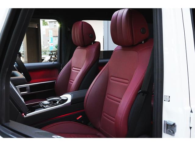 Gクラス G400d Gマヌファクトゥーアプログラム AMGライン ラグジュアリーPKG ナッパレザー Burmester マットブラック21AW(15枚目)