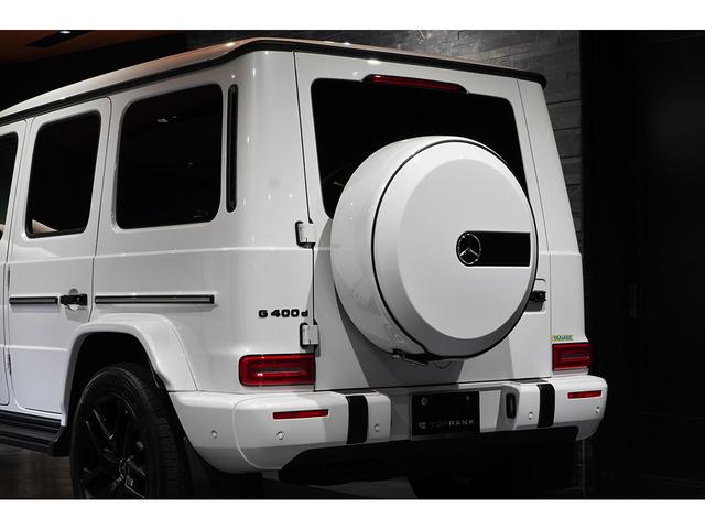 Gクラス G400d Gマヌファクトゥーアプログラム AMGライン ラグジュアリーPKG ナッパレザー Burmester マットブラック21AW(18枚目)