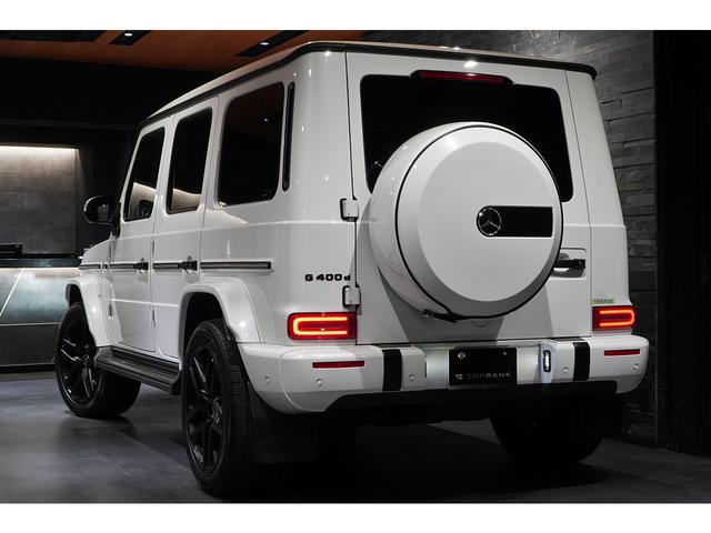 Gクラス G400d Gマヌファクトゥーアプログラム AMGライン ラグジュアリーPKG ナッパレザー Burmester マットブラック21AW(21枚目)