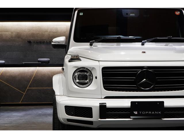 Gクラス G400d Gマヌファクトゥーアプログラム AMGライン ラグジュアリーPKG ナッパレザー Burmester マットブラック21AW(25枚目)