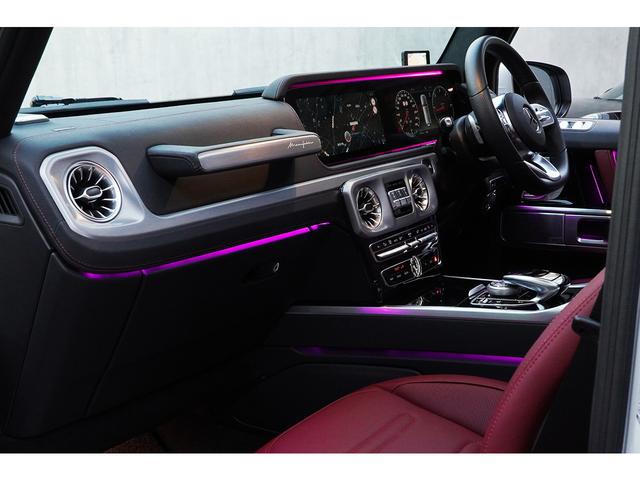 Gクラス G400d Gマヌファクトゥーアプログラム AMGライン ラグジュアリーPKG ナッパレザー Burmester マットブラック21AW(28枚目)