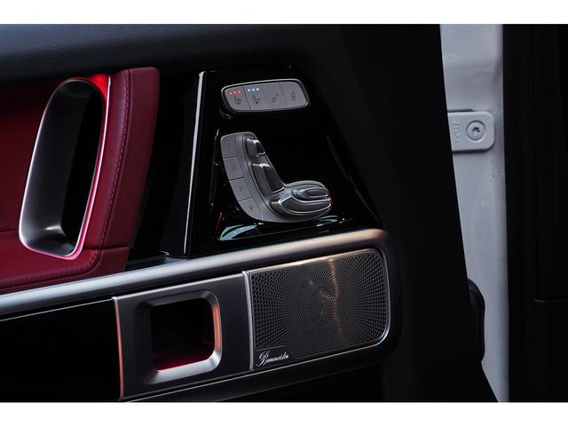 Gクラス G400d Gマヌファクトゥーアプログラム AMGライン ラグジュアリーPKG ナッパレザー Burmester マットブラック21AW(30枚目)
