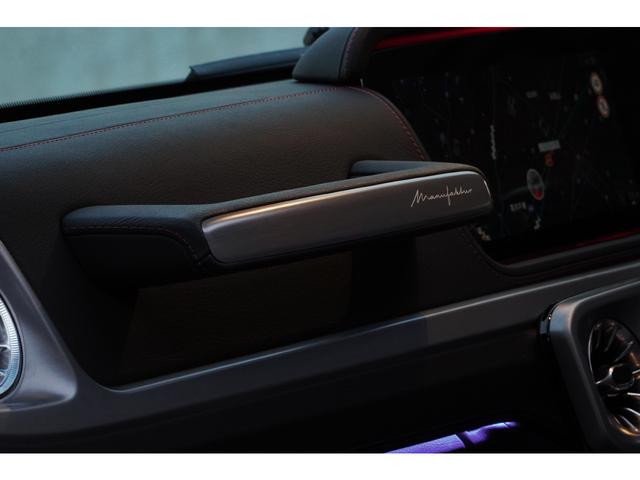Gクラス G400d Gマヌファクトゥーアプログラム AMGライン ラグジュアリーPKG ナッパレザー Burmester マットブラック21AW(31枚目)