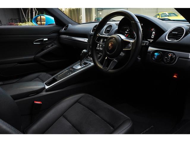 ７１８ケイマン ７１８ケイマン　スペシャルカラー／マイアミブルー　スポーツテールパイプ　シートヒーター　オートエアコン　電動可倒式ドアミラー　リアビューカメラ　１８インチＡＷ　車検Ｒ９．６（12枚目）