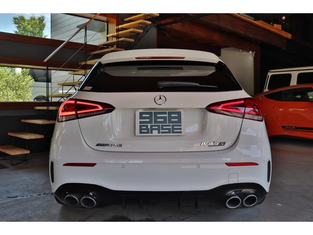 Ａクラス Ａ４５　Ｓ　４マチック＋　ＡＭＧパフォーマンスＰＫＧ　ＡＭＧアドバンスドＰＫＧ　ＨＵＤ　レーダーセーフティ　シートヒーター　シートクーラー　ナビ　地デジ　ＥＴＣ　３６０°カメラ　コーナーセンサー　前後ドラレコ　レーダー探知機（4枚目）