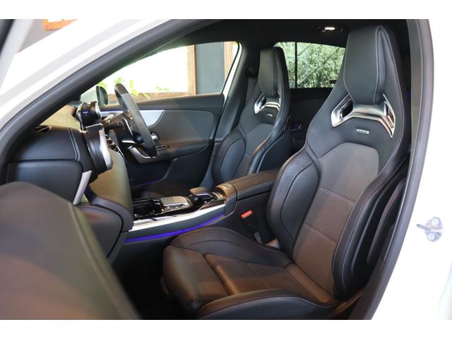 Ａクラス Ａ４５　Ｓ　４マチック＋　ＡＭＧパフォーマンスＰＫＧ　ＡＭＧアドバンスドＰＫＧ　ＨＵＤ　レーダーセーフティ　シートヒーター　シートクーラー　ナビ　地デジ　ＥＴＣ　３６０°カメラ　コーナーセンサー　前後ドラレコ　レーダー探知機（9枚目）