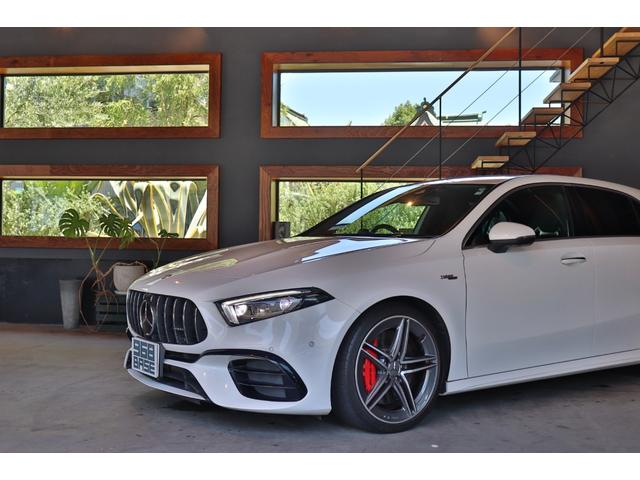 Ａクラス Ａ４５　Ｓ　４マチック＋　ＡＭＧパフォーマンスＰＫＧ　ＡＭＧアドバンスドＰＫＧ　ＨＵＤ　レーダーセーフティ　シートヒーター　シートクーラー　ナビ　地デジ　ＥＴＣ　３６０°カメラ　コーナーセンサー　前後ドラレコ　レーダー探知機（29枚目）