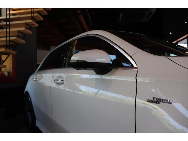 Ａクラス Ａ４５　Ｓ　４マチック＋　ＡＭＧパフォーマンスＰＫＧ　ＡＭＧアドバンスドＰＫＧ　ＨＵＤ　レーダーセーフティ　シートヒーター　シートクーラー　ナビ　地デジ　ＥＴＣ　３６０°カメラ　コーナーセンサー　前後ドラレコ　レーダー探知機（34枚目）