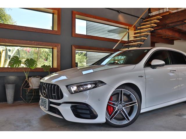 Ａクラス Ａ４５　Ｓ　４マチック＋　ＡＭＧパフォーマンスＰＫＧ　ＡＭＧアドバンスドＰＫＧ　ＨＵＤ　レーダーセーフティ　シートヒーター　シートクーラー　ナビ　地デジ　ＥＴＣ　３６０°カメラ　コーナーセンサー　前後ドラレコ　レーダー探知機（37枚目）