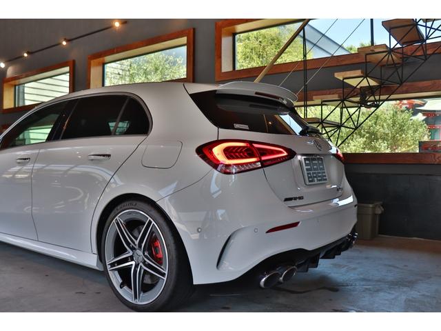 Ａクラス Ａ４５　Ｓ　４マチック＋　ＡＭＧパフォーマンスＰＫＧ　ＡＭＧアドバンスドＰＫＧ　ＨＵＤ　レーダーセーフティ　シートヒーター　シートクーラー　ナビ　地デジ　ＥＴＣ　３６０°カメラ　コーナーセンサー　前後ドラレコ　レーダー探知機（38枚目）