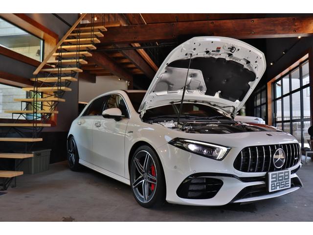 Ａクラス Ａ４５　Ｓ　４マチック＋　ＡＭＧパフォーマンスＰＫＧ　ＡＭＧアドバンスドＰＫＧ　ＨＵＤ　レーダーセーフティ　シートヒーター　シートクーラー　ナビ　地デジ　ＥＴＣ　３６０°カメラ　コーナーセンサー　前後ドラレコ　レーダー探知機（40枚目）