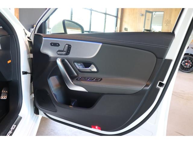 Ａクラス Ａ４５　Ｓ　４マチック＋　ＡＭＧパフォーマンスＰＫＧ　ＡＭＧアドバンスドＰＫＧ　ＨＵＤ　レーダーセーフティ　シートヒーター　シートクーラー　ナビ　地デジ　ＥＴＣ　３６０°カメラ　コーナーセンサー　前後ドラレコ　レーダー探知機（42枚目）