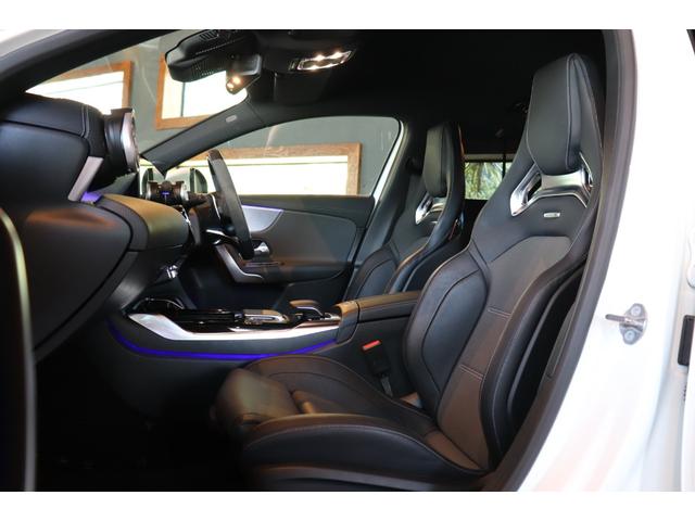 Ａクラス Ａ４５　Ｓ　４マチック＋　ＡＭＧパフォーマンスＰＫＧ　ＡＭＧアドバンスドＰＫＧ　ＨＵＤ　レーダーセーフティ　シートヒーター　シートクーラー　ナビ　地デジ　ＥＴＣ　３６０°カメラ　コーナーセンサー　前後ドラレコ　レーダー探知機（57枚目）