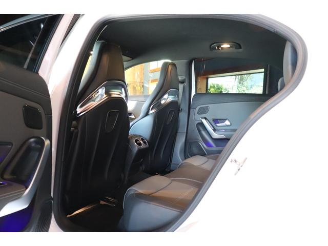 Ａクラス Ａ４５　Ｓ　４マチック＋　ＡＭＧパフォーマンスＰＫＧ　ＡＭＧアドバンスドＰＫＧ　ＨＵＤ　レーダーセーフティ　シートヒーター　シートクーラー　ナビ　地デジ　ＥＴＣ　３６０°カメラ　コーナーセンサー　前後ドラレコ　レーダー探知機（58枚目）