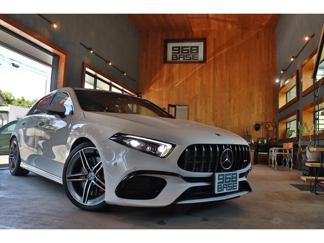 Ａクラス Ａ４５　Ｓ　４マチック＋　ＡＭＧパフォーマンスＰＫＧ　ＡＭＧアドバンスドＰＫＧ　ＨＵＤ　レーダーセーフティ　シートヒーター　シートクーラー　ナビ　地デジ　ＥＴＣ　３６０°カメラ　コーナーセンサー　前後ドラレコ　レーダー探知機（78枚目）