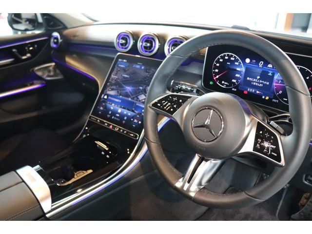 Cクラスオールテレイン C220d 4マチック オールテレイン レザーEXC パノラマSR レーダーセーフティ 黒革 シートヒーター シートクーラー ナビ Burmester3Dサラウンド 地デジ 360°カメラ コーナーセンサー FRドラレコ Pテールゲート(12枚目)
