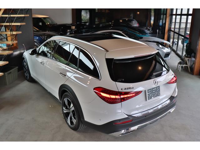 Cクラスオールテレイン C220d 4マチック オールテレイン レザーEXC パノラマSR レーダーセーフティ 黒革 シートヒーター シートクーラー ナビ Burmester3Dサラウンド 地デジ 360°カメラ コーナーセンサー FRドラレコ Pテールゲート(24枚目)