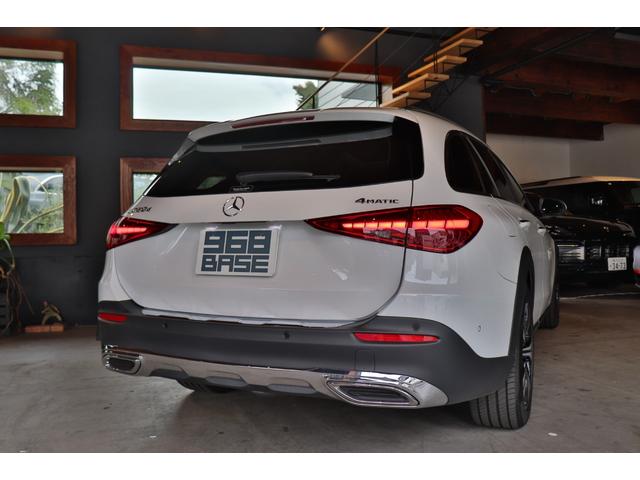 Cクラスオールテレイン C220d 4マチック オールテレイン レザーEXC パノラマSR レーダーセーフティ 黒革 シートヒーター シートクーラー ナビ Burmester3Dサラウンド 地デジ 360°カメラ コーナーセンサー FRドラレコ Pテールゲート(26枚目)