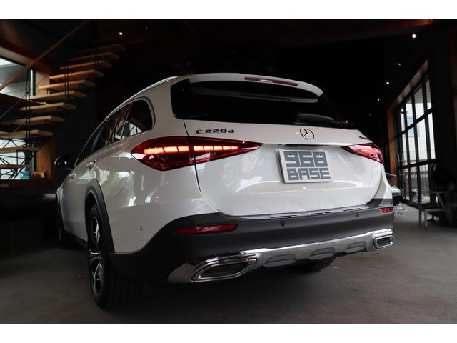 Cクラスオールテレイン C220d 4マチック オールテレイン レザーEXC パノラマSR レーダーセーフティ 黒革 シートヒーター シートクーラー ナビ Burmester3Dサラウンド 地デジ 360°カメラ コーナーセンサー FRドラレコ Pテールゲート(28枚目)