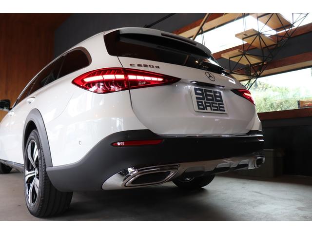 Cクラスオールテレイン C220d 4マチック オールテレイン レザーEXC パノラマSR レーダーセーフティ 黒革 シートヒーター シートクーラー ナビ Burmester3Dサラウンド 地デジ 360°カメラ コーナーセンサー FRドラレコ Pテールゲート(35枚目)