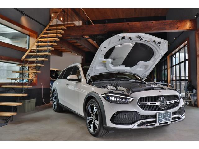 Cクラスオールテレイン C220d 4マチック オールテレイン レザーEXC パノラマSR レーダーセーフティ 黒革 シートヒーター シートクーラー ナビ Burmester3Dサラウンド 地デジ 360°カメラ コーナーセンサー FRドラレコ Pテールゲート(40枚目)