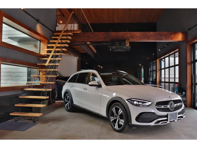 Cクラスオールテレイン C220d 4マチック オールテレイン レザーEXC パノラマSR レーダーセーフティ 黒革 シートヒーター シートクーラー ナビ Burmester3Dサラウンド 地デジ 360°カメラ コーナーセンサー FRドラレコ Pテールゲート(80枚目)