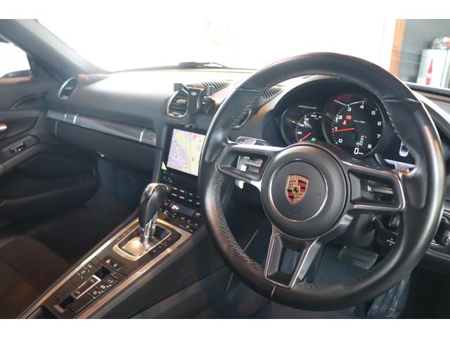 718ボクスター 718ボクスター 黒幌 パドルシフト ハーフレザー シートヒーター ナビ ETC Bカメラ コーナーセンサー レーダー探知機 ドラレコ 電動格納ドアミラー スポーツエキゾースト カラークレストセンターキャップ 19AW(11枚目)