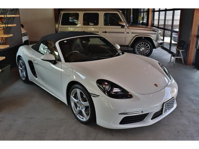 718ボクスター 718ボクスター 黒幌 パドルシフト ハーフレザー シートヒーター ナビ ETC Bカメラ コーナーセンサー レーダー探知機 ドラレコ 電動格納ドアミラー スポーツエキゾースト カラークレストセンターキャップ 19AW(23枚目)