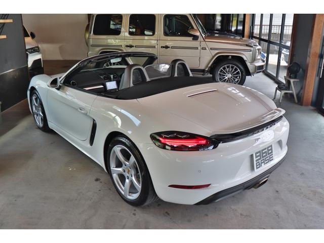 718ボクスター 718ボクスター 黒幌 パドルシフト ハーフレザー シートヒーター ナビ ETC Bカメラ コーナーセンサー レーダー探知機 ドラレコ 電動格納ドアミラー スポーツエキゾースト カラークレストセンターキャップ 19AW(24枚目)