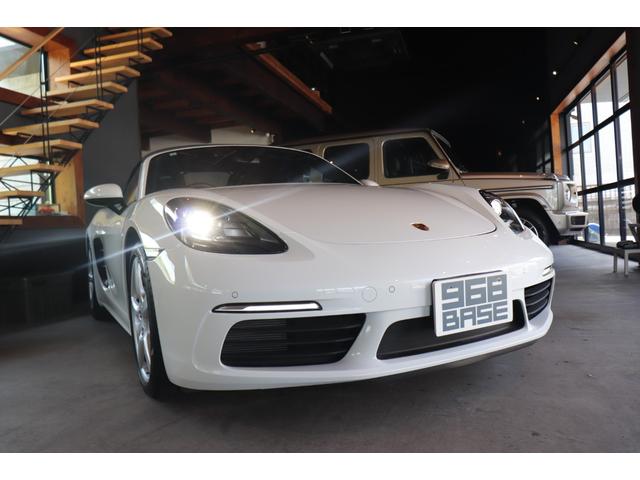 718ボクスター 718ボクスター 黒幌 パドルシフト ハーフレザー シートヒーター ナビ ETC Bカメラ コーナーセンサー レーダー探知機 ドラレコ 電動格納ドアミラー スポーツエキゾースト カラークレストセンターキャップ 19AW(27枚目)