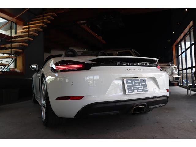 718ボクスター 718ボクスター 黒幌 パドルシフト ハーフレザー シートヒーター ナビ ETC Bカメラ コーナーセンサー レーダー探知機 ドラレコ 電動格納ドアミラー スポーツエキゾースト カラークレストセンターキャップ 19AW(28枚目)