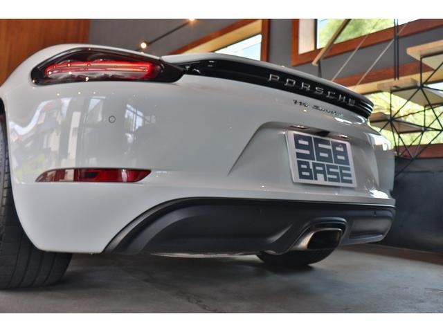 718ボクスター 718ボクスター 黒幌 パドルシフト ハーフレザー シートヒーター ナビ ETC Bカメラ コーナーセンサー レーダー探知機 ドラレコ 電動格納ドアミラー スポーツエキゾースト カラークレストセンターキャップ 19AW(34枚目)