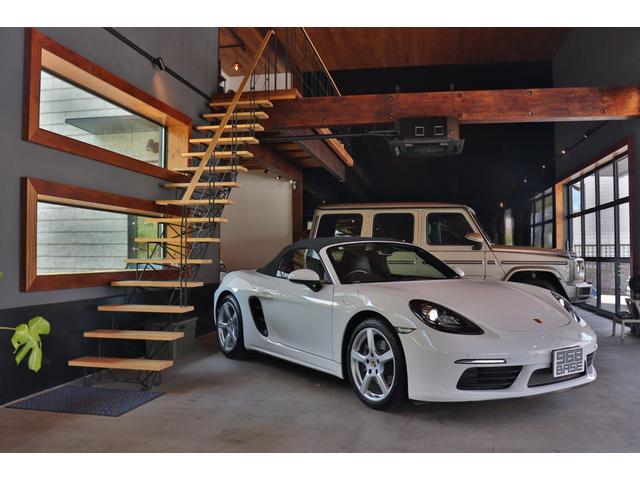 718ボクスター 718ボクスター 黒幌 パドルシフト ハーフレザー シートヒーター ナビ ETC Bカメラ コーナーセンサー レーダー探知機 ドラレコ 電動格納ドアミラー スポーツエキゾースト カラークレストセンターキャップ 19AW(71枚目)