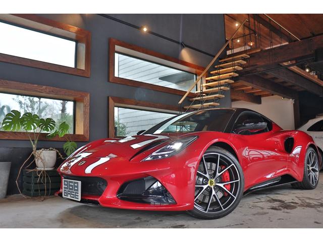 エミーラ Ｖ６　ファーストエディション　マグマレッド　フルブラックパック（グロスブラック）　１２ｗａｙ電動調整式プレミアムスポーツシート　シートヒーター　ディスプレイオーディオ　ドラレコ　レッドキャリパー　２０ＡＷ（17枚目）