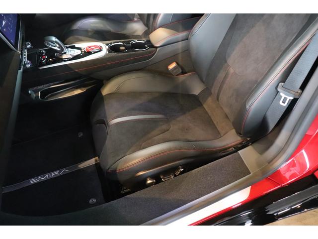 エミーラ Ｖ６　ファーストエディション　マグマレッド　フルブラックパック（グロスブラック）　１２ｗａｙ電動調整式プレミアムスポーツシート　シートヒーター　ディスプレイオーディオ　ドラレコ　レッドキャリパー　２０ＡＷ（51枚目）