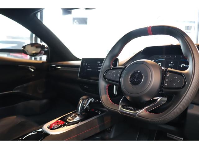 エミーラ Ｖ６　ファーストエディション　マグマレッド　フルブラックパック（グロスブラック）　１２ｗａｙ電動調整式プレミアムスポーツシート　シートヒーター　ディスプレイオーディオ　ドラレコ　レッドキャリパー　２０ＡＷ（58枚目）