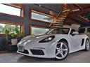 718ボクスター 黒幌 パドルシフト ハーフレザー シートヒーター ナビ ETC Bカメラ コーナーセンサー レーダー探知機 ドラレコ 電動格納ドアミラー スポーツエキゾースト カラークレストセンターキャップ 19AW(17枚目)
